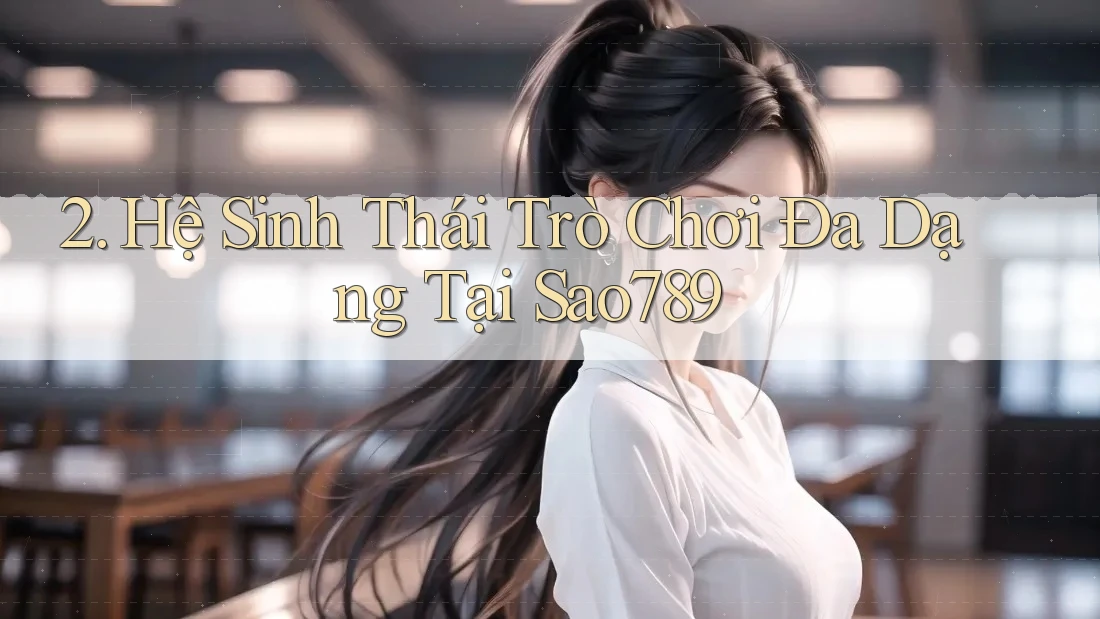2. Hệ Sinh Thái Trò Chơi Đa Dạng Tại Sao789 2. Hệ Sinh Thái Trò Chơi Đa Dạng Tại Sao789