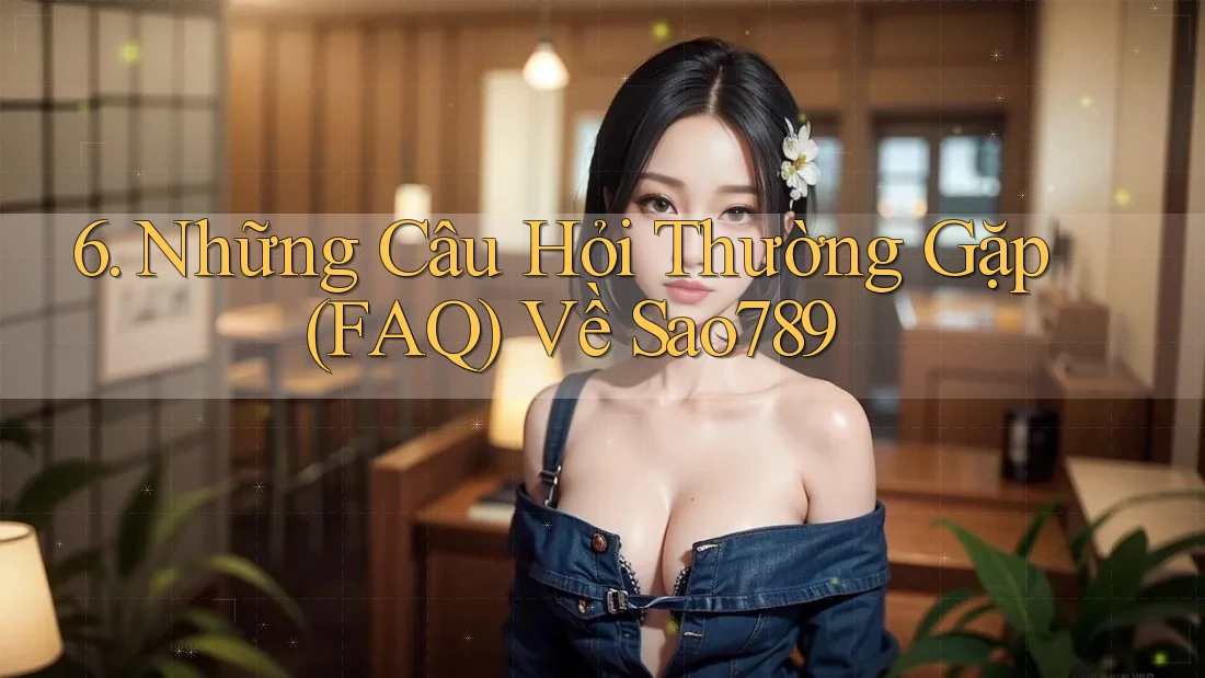 6. Những Câu Hỏi Thường Gặp (FAQ) Về Sao789 6. Những Câu Hỏi Thường Gặp (FAQ) Về Sao789