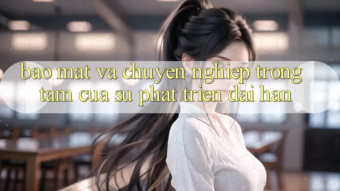 Bảo Mật Và Chuyên nghiệp: Trọng Tâm Của Sự Phát Triển Dài hạn Bảo Mật Và Chuyên nghiệp: Trọng Tâm Của Sự Phát Triển Dài hạn