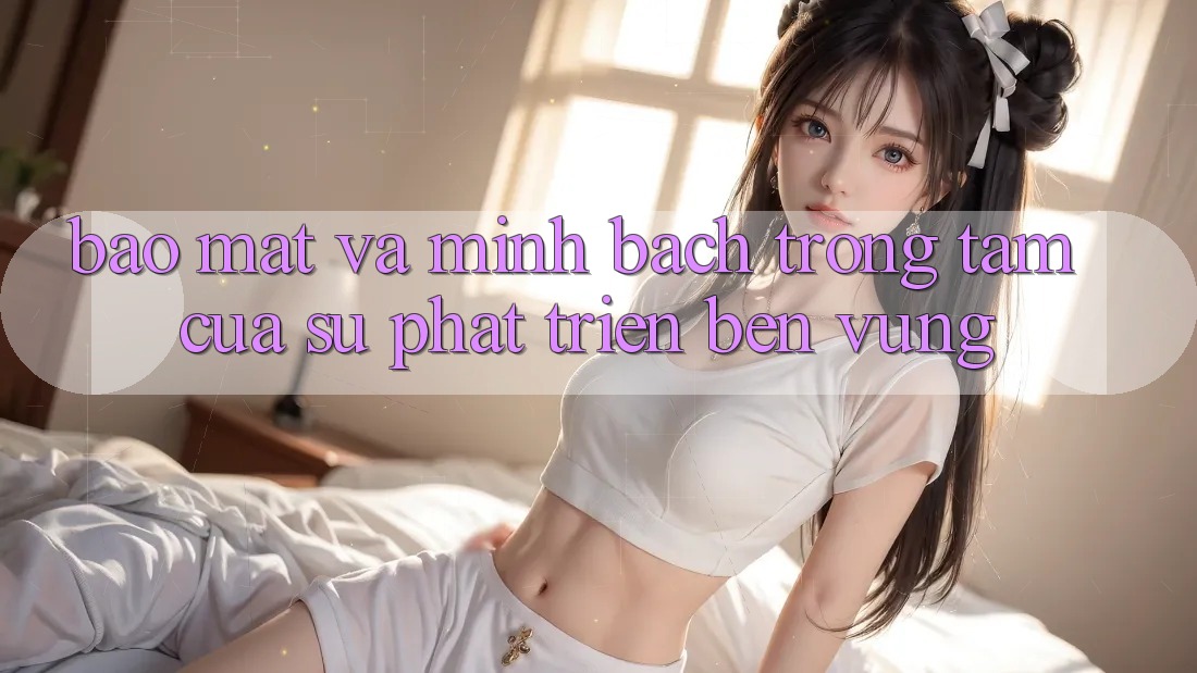 Bảo Mật Và Minh Bạch: Trọng Tâm Của Sự Phát Triển Bền Vững Bảo Mật Và Minh Bạch: Trọng Tâm Của Sự Phát Triển Bền Vững