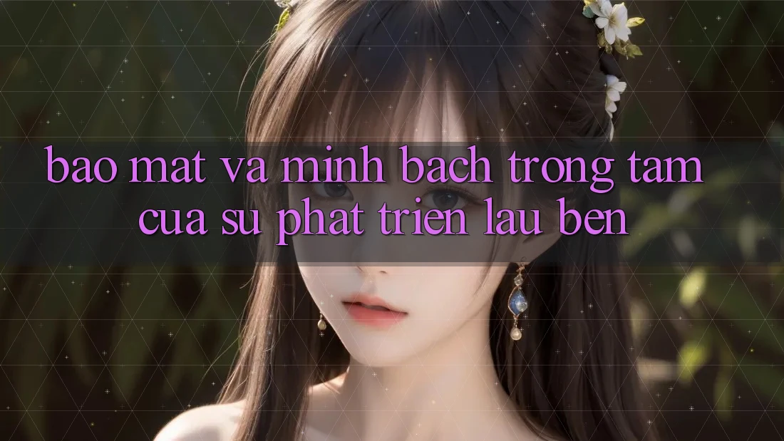 Bảo Mật Và Minh Bạch: Trọng Tâm Của Sự Phát Triển Lâu bền Bảo Mật Và Minh Bạch: Trọng Tâm Của Sự Phát Triển Lâu bền