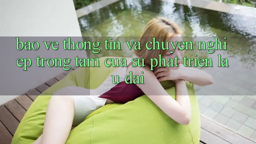 Bảo vệ thông tin Và Chuyên nghiệp: Trọng Tâm Của Sự Phát Triển Lâu dài Bảo vệ thông tin Và Chuyên nghiệp: Trọng Tâm Của Sự Phát Triển Lâu dài