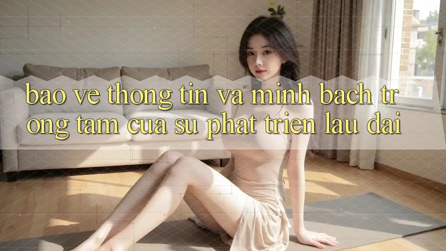 Bảo vệ thông tin Và Minh Bạch: Trọng Tâm Của Sự Phát Triển Lâu dài Bảo vệ thông tin Và Minh Bạch: Trọng Tâm Của Sự Phát Triển Lâu dài