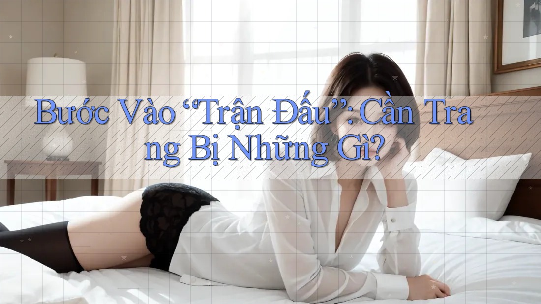 Bước Vào “Trận Đấu”: Cần Trang Bị Những Gì? Bước Vào “Trận Đấu”: Cần Trang Bị Những Gì?
