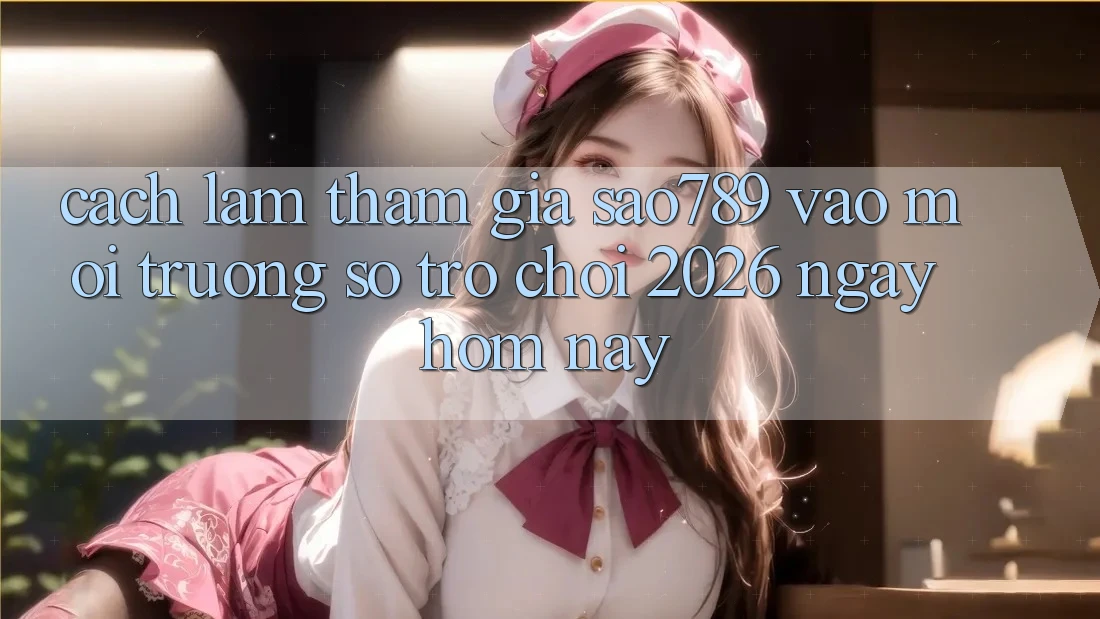Cách làm Tham Gia sao789 - Vào Môi trường số Trò chơi 2026 - Ngay Hôm Nay Cách làm Tham Gia sao789 - Vào Môi trường số Trò chơi 2026 - Ngay Hôm Nay