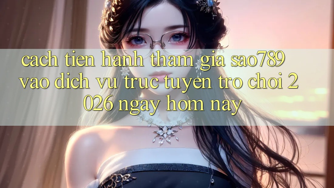 Cách tiến hành Tham Gia sao789 - Vào Dịch vụ trực tuyến Trò chơi 2026 - Ngay Hôm Nay Cách tiến hành Tham Gia sao789 - Vào Dịch vụ trực tuyến Trò chơi 2026 - Ngay Hôm Nay