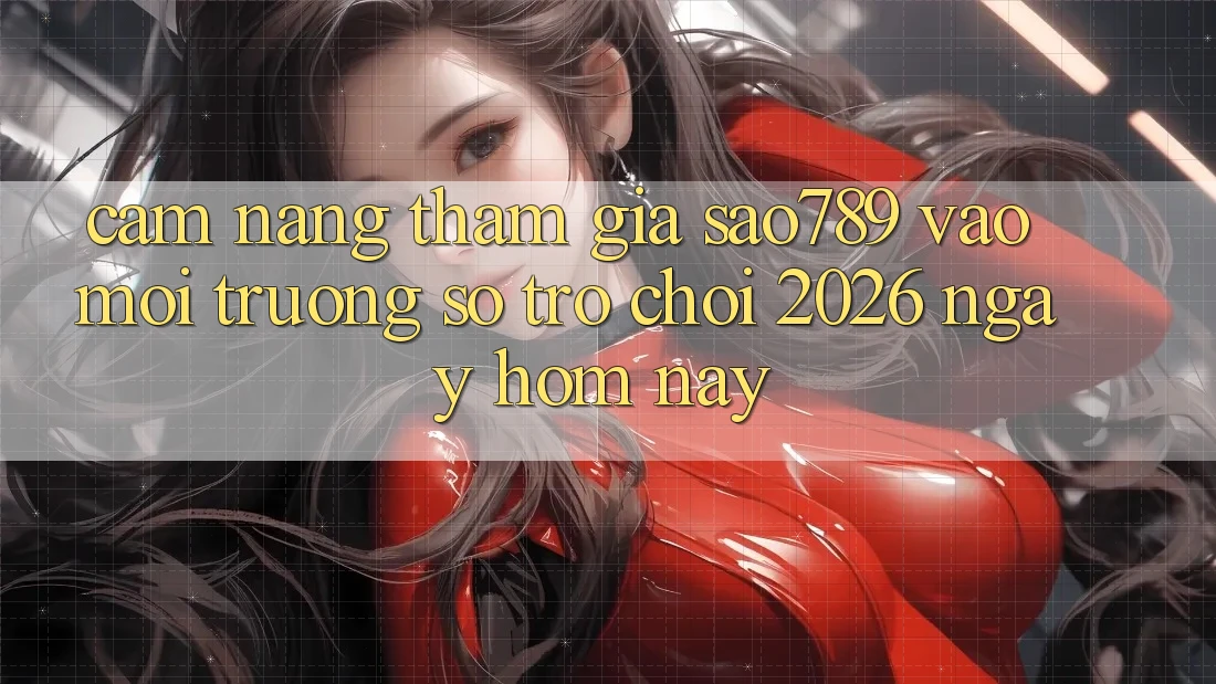 Cẩm nang Tham Gia sao789 - Vào Môi trường số Trò chơi 2026 - Ngay Hôm Nay Cẩm nang Tham Gia sao789 - Vào Môi trường số Trò chơi 2026 - Ngay Hôm Nay