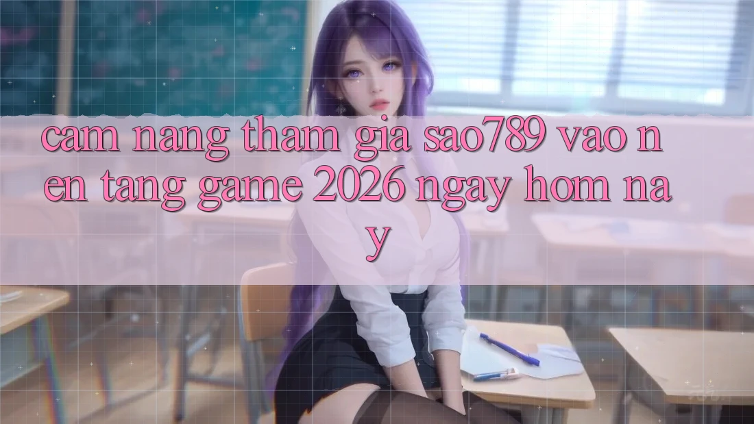 Cẩm nang Tham Gia sao789 - Vào Nền Tảng Game 2026 - Ngay Hôm Nay Cẩm nang Tham Gia sao789 - Vào Nền Tảng Game 2026 - Ngay Hôm Nay