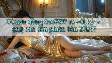 Có nên dùng Sao789 so với kỳ vọng ban đầu phiên bản 2026
