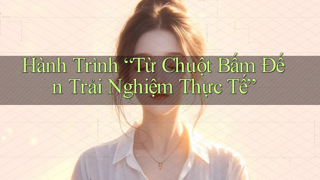 Hành Trình “Từ Chuột Bấm Đến Trải Nghiệm Thực Tế” Hành Trình “Từ Chuột Bấm Đến Trải Nghiệm Thực Tế”