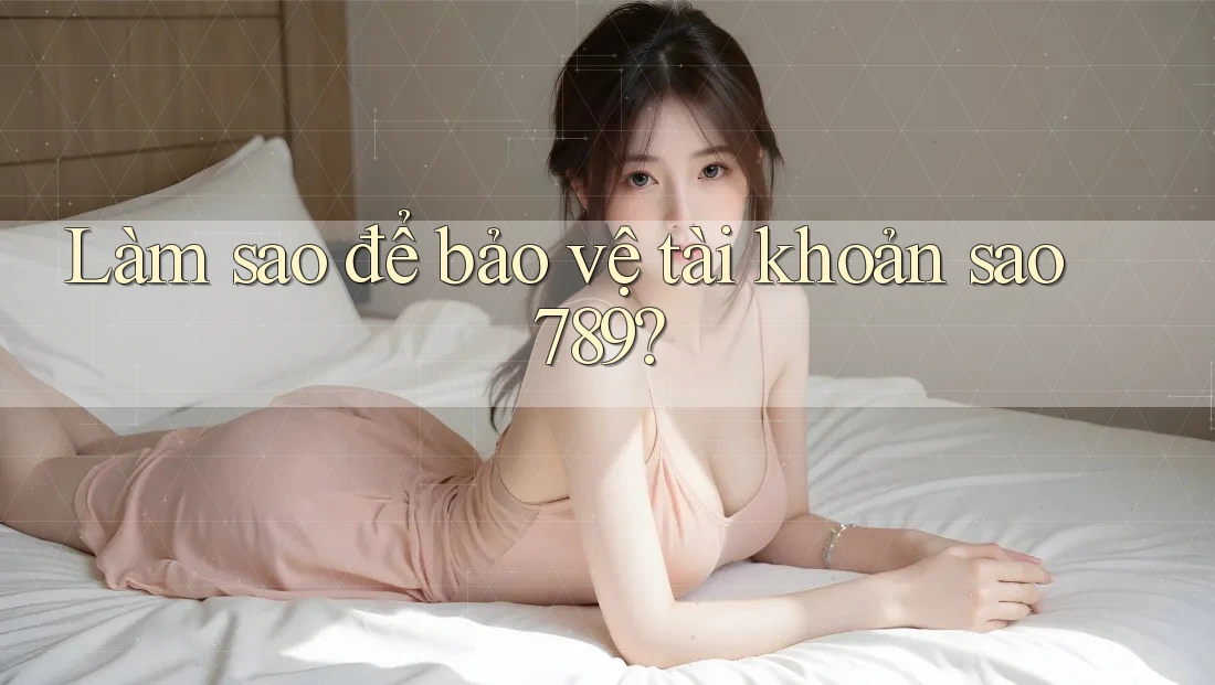 Làm sao để bảo vệ tài khoản sao789? Làm sao để bảo vệ tài khoản sao789?