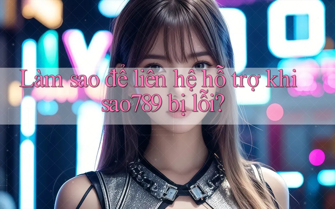 Làm sao để liên hệ hỗ trợ khi sao789 bị lỗi? Làm sao để liên hệ hỗ trợ khi sao789 bị lỗi?