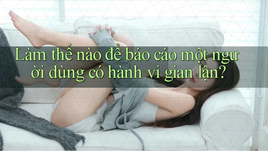 Làm thế nào để báo cáo một người dùng có hành vi gian lận? Làm thế nào để báo cáo một người dùng có hành vi gian lận?