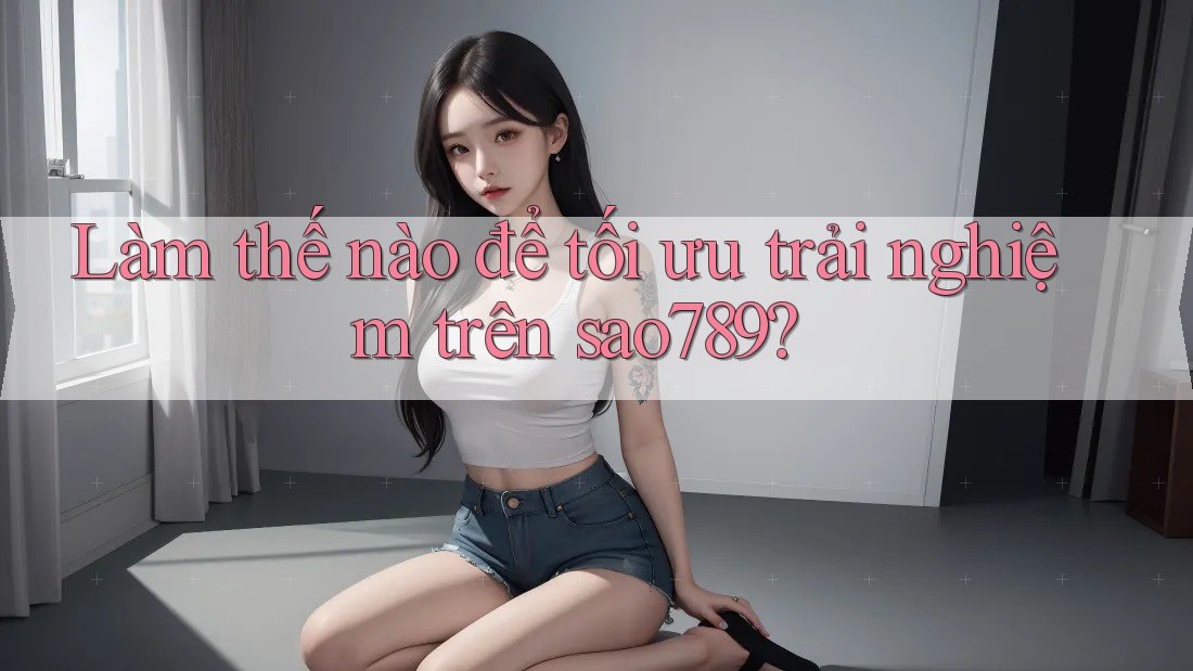 Làm thế nào để tối ưu trải nghiệm trên sao789? Làm thế nào để tối ưu trải nghiệm trên sao789?