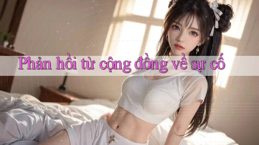 Phản hồi từ cộng đồng về sự cố Phản hồi từ cộng đồng về sự cố