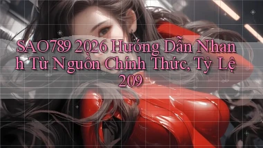 sao789 2026 hướng dẫn nhanh từ nguồn chính thức, tỷ lệ 209