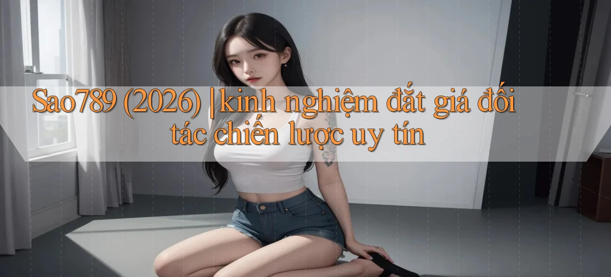 Sao789 (2026) kinh nghiệm đắt giá đối tác chiến lược uy tín