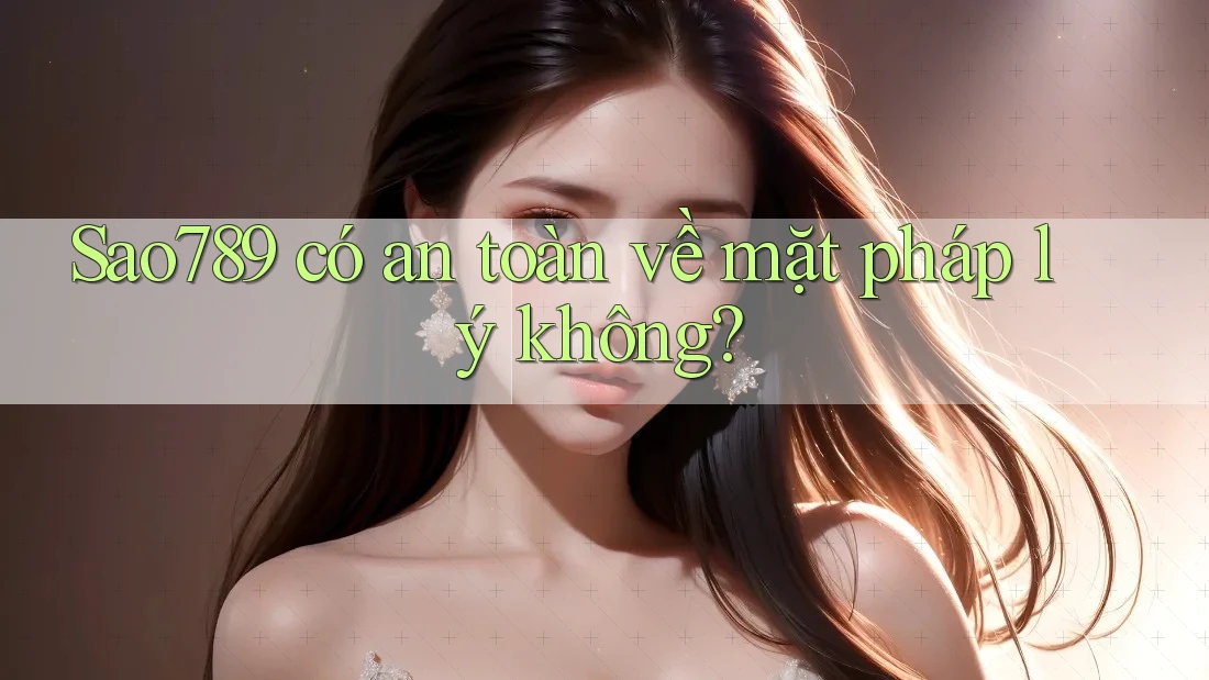 Sao789 có an toàn về mặt pháp lý không? Sao789 có an toàn về mặt pháp lý không?