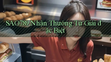 sao789  nhận thưởng từ giải đặc biệt