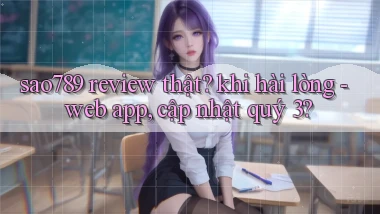 sao789 review thật khi hài lòng   web app, cập nhật quý 3