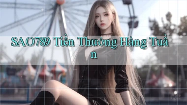 sao789  tiền thưởng hàng tuần