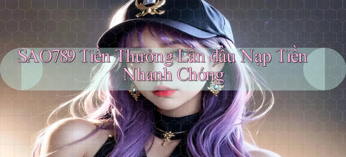 sao789  tiền thưởng lần đầu nạp tiền nhanh chóng
