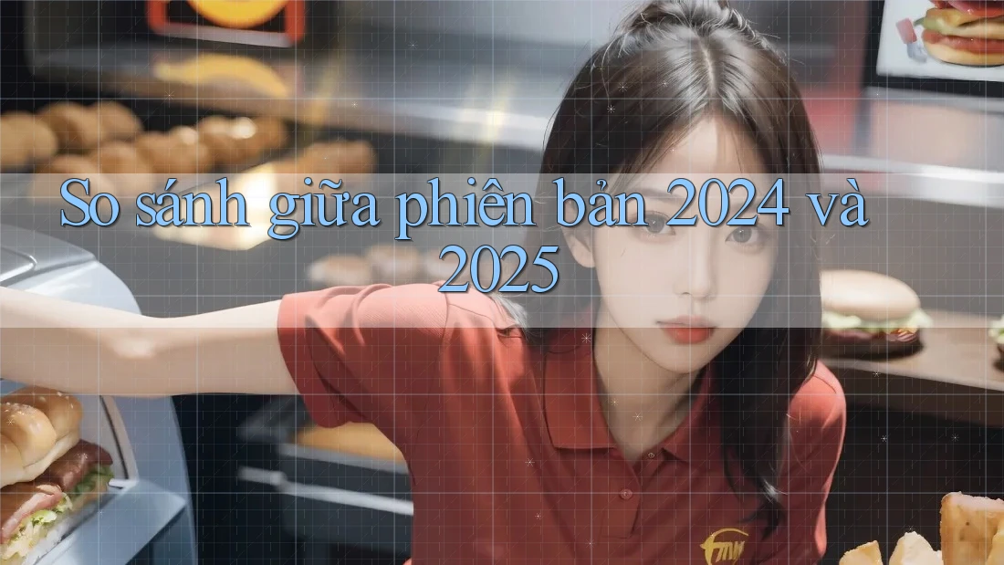 So sánh giữa phiên bản 2024 và 2025 So sánh giữa phiên bản 2024 và 2025