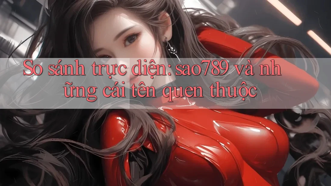So sánh trực diện: sao789 và những cái tên quen thuộc So sánh trực diện: sao789 và những cái tên quen thuộc