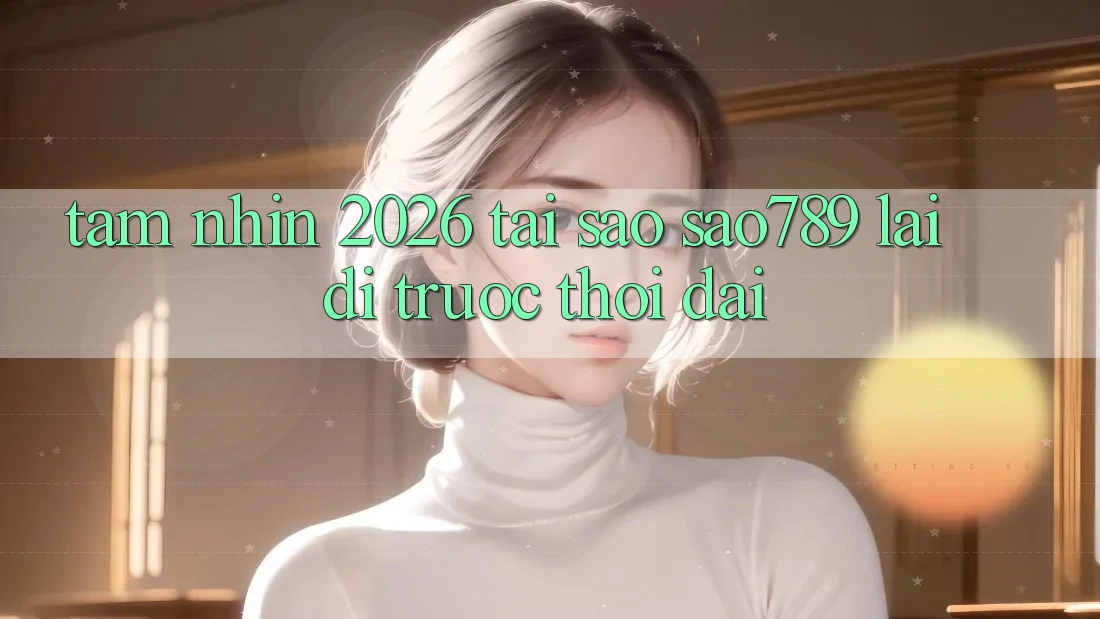 Tầm Nhìn 2026: Tại Sao sao789 Lại Đi Trước Thời Đại? Tầm Nhìn 2026: Tại Sao sao789 Lại Đi Trước Thời Đại?