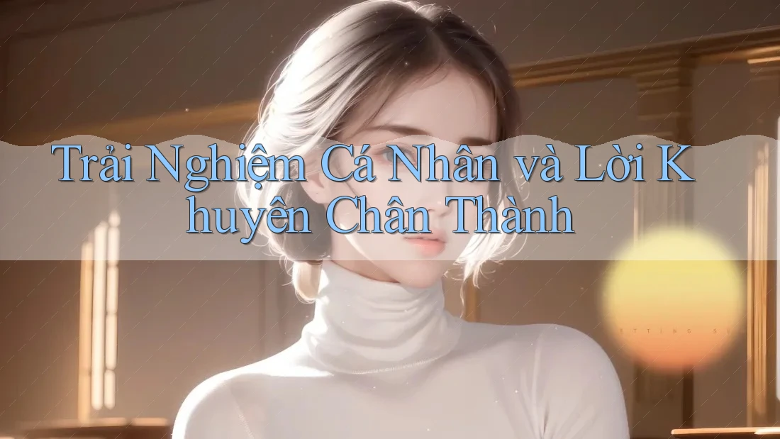 Trải Nghiệm Cá Nhân và Lời Khuyên Chân Thành Trải Nghiệm Cá Nhân và Lời Khuyên Chân Thành