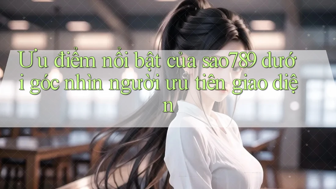 Ưu điểm nổi bật của sao789 dưới góc nhìn người ưu tiên giao diện Ưu điểm nổi bật của sao789 dưới góc nhìn người ưu tiên giao diện