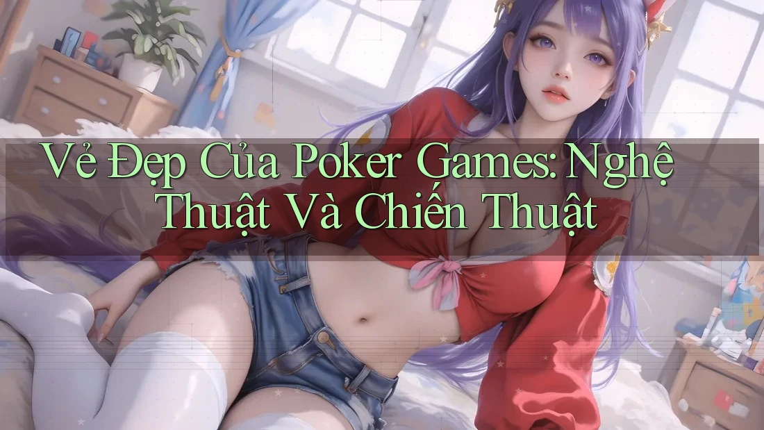Vẻ Đẹp Của Poker Games: Nghệ Thuật Và Chiến Thuật Vẻ Đẹp Của Poker Games: Nghệ Thuật Và Chiến Thuật